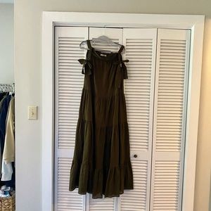 Marysia Resort Olive Green Maxi Dress